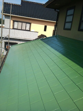 屋根塗装（施工後）